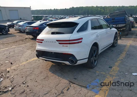 2022 Genesis Gv70 3.5T Awd Sport из США, поврежденный, VIN KMUMCDTC6NU040733